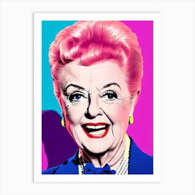 Angela Lansbury Pop Movies Art Movies Art Print