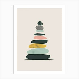 Stack Of Stones 5 Art Print