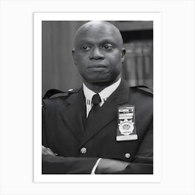 Captain Raymond Holt Art Print