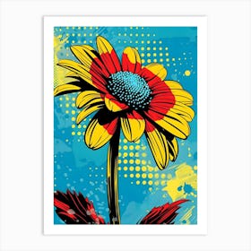 Pop Flower 1 Art Print