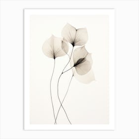 Ginkgo Leaves 10 Art Print