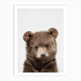 Peekaboo Bear Art Print