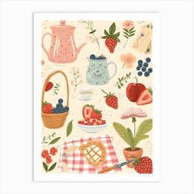 Summer Picnic Art Print