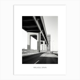 Poster Of Marseille, France, Photography In Black And White 3 Art Print