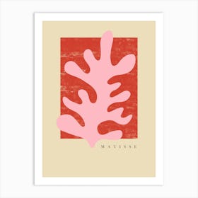 Red And Pink Matisse Art Print