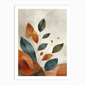 Autumn Leaves Canvas Print 2 Art Print