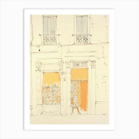 Palermo The Book Nook Pastel Colours 2 Art Print