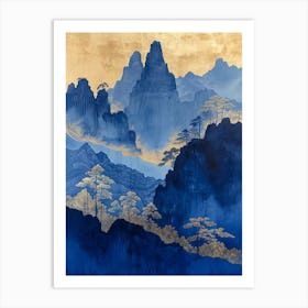 Asian Landscape 5 Art Print