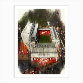 Anfield Stadium Art Print