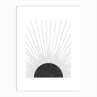 The Sun Art Print