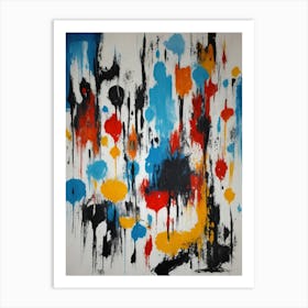 Abstract Painting 42 Art Print