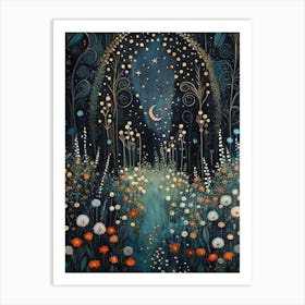 Night Garden Art Print