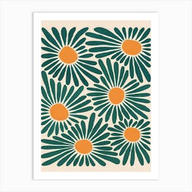 Daisies 19 Art Print