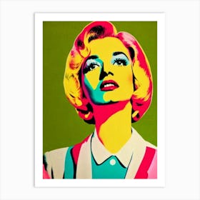 Helen Hayes Colourful Pop Movies Art Movies Art Print