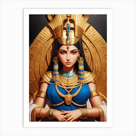 Egyptian Goddess 1 Art Print