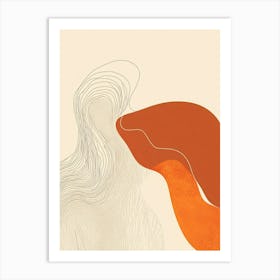 Woman'S Face 3 Art Print