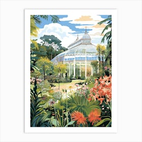 Toyal Botanical Gardens Edinburgh Uk 3 Art Print