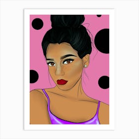 Sweet Pop Art Girl Poster