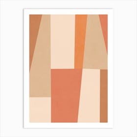 Composition Of Geometric Shapes 32 Art Print