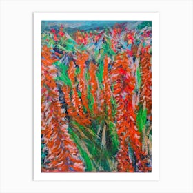 Aloes On Canvas Art Print