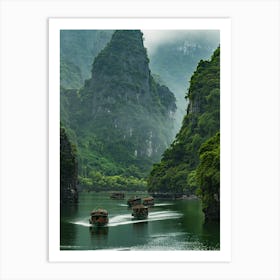 Li Li River 1 Art Print