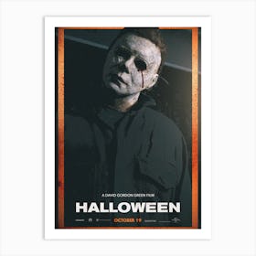 Halloween, Wall Print, Movie, Poster, Print, Film, Movie Poster, Wall Art, Art Print