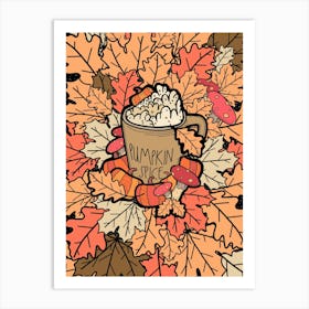 Pumpkin Spice Art Print