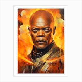 Samuel L 2 Art Print