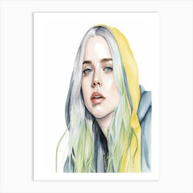 Billie Eilish Art Print