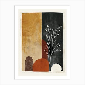 Bandung Stone Park Bauhaus Minimalist Art Print