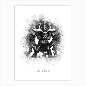 Alistar Art Print