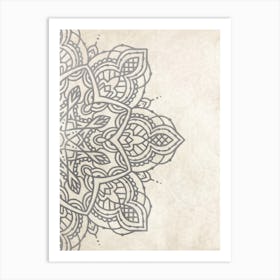 Mandala No 550 B Art Print