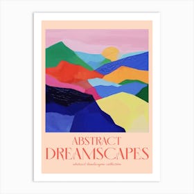 Abstract Dreamscapes Landscape Collection 15 Art Print