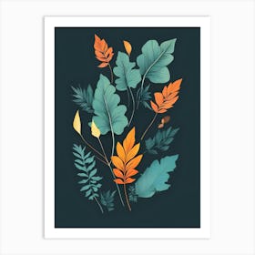 Autumn Leaves 32 Art Print