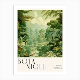 Botanique Fantasy Gardens Of The World 66 Art Print