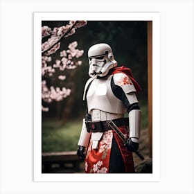 Stormtroopers Wearing Samurai Kimono (12) Art Print