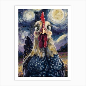 Rooster Art Print