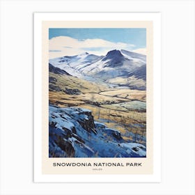 Snowdonia National Park Wales 3 Poster Art Print