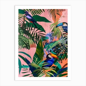 Tropical Birds Art Print