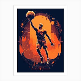Basketball Player 43 Art Print