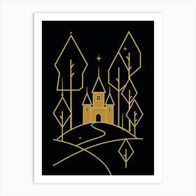 Castle Art Print