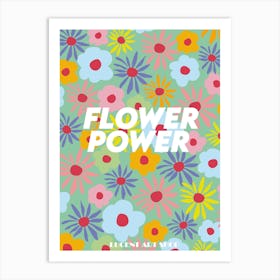 Flower Power 1 Art Print