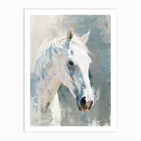 White Horse 3 Art Print