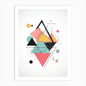 Abstract Geometric Pattern 3 Art Print