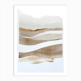 Sand Dunes 1 Art Print