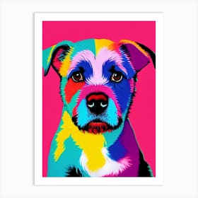 Lhasa Apso Andy Warhol Style Dog Art Print