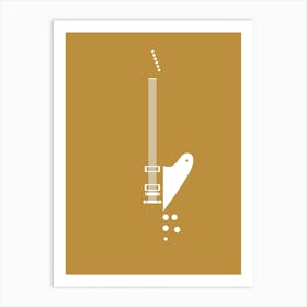 Guitar Art - FB Style Art Print