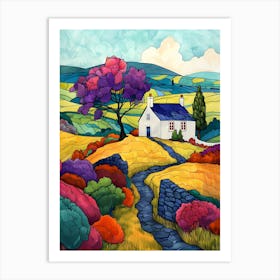 Ireland Countryside Contemporary 8 Art Print