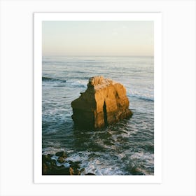 San Diego Sunset Cliffs II on Film Art Print