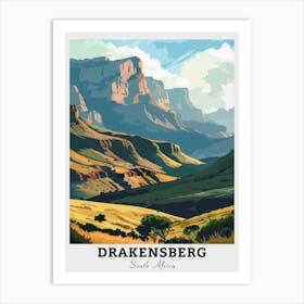 Drakensberg Travel 3 Art Print